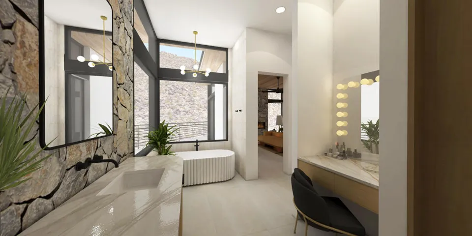 Master Bath Render 2