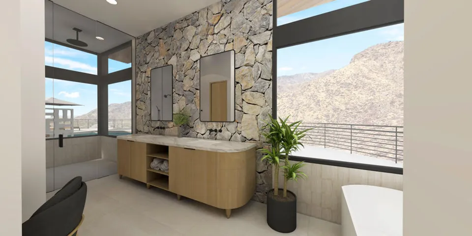 Master Bath Render