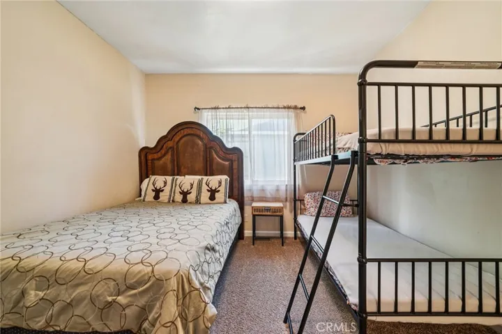 Versatile layout for bunks or a larger bed—great secondary sleeping quarters.
