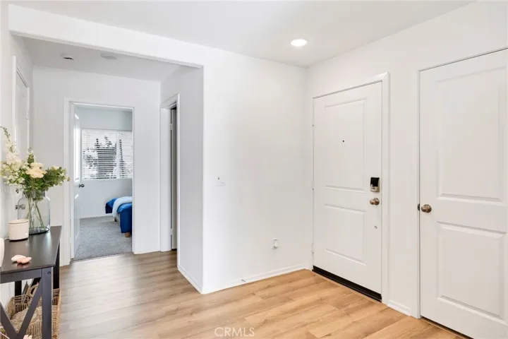 Front Door and Entryway area