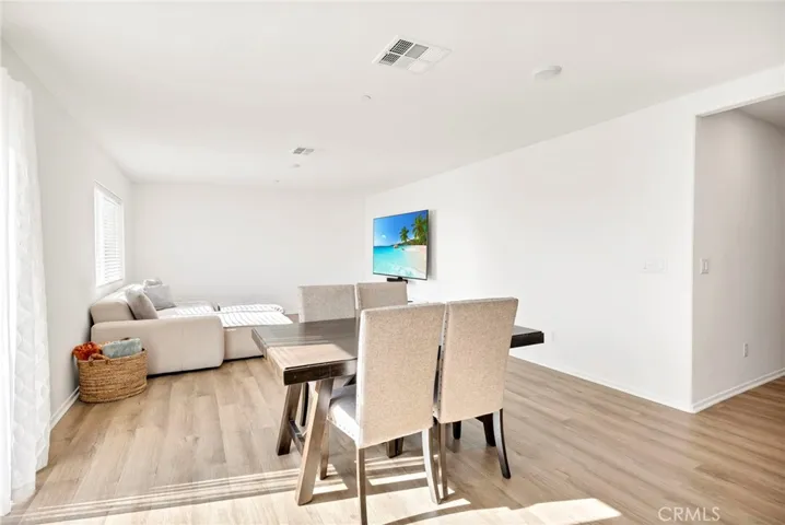 Dining & Family room areas