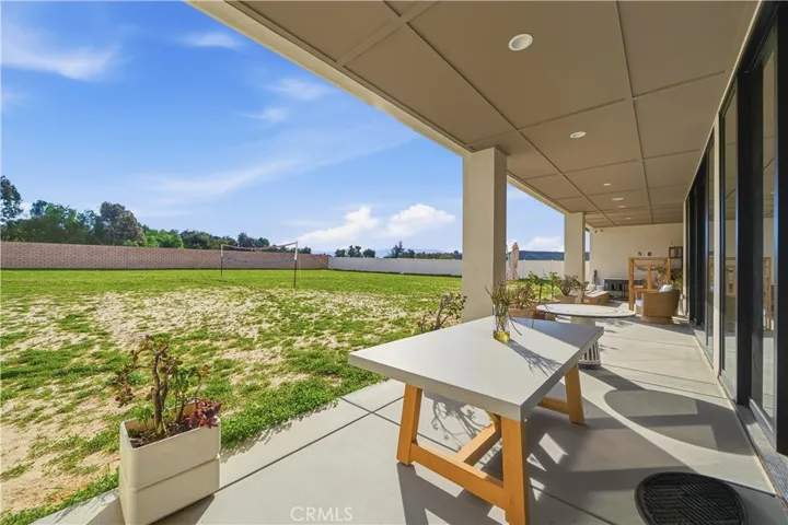 View of Very Large Fully Fenced Back Yard