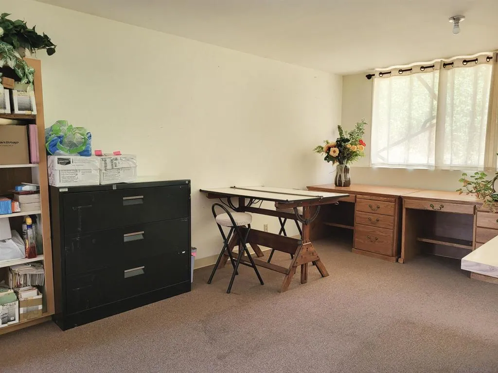 Back office area.
