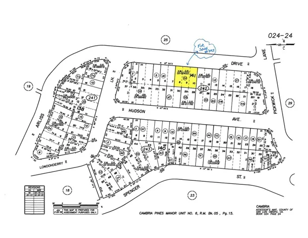 Triple lot, 5250sf, Position #395 on CCSD water list
