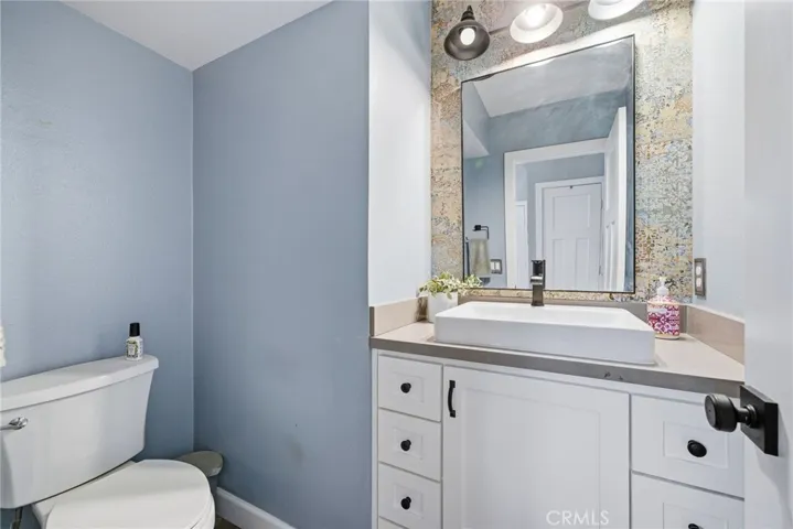 Downstairs half-bath.
