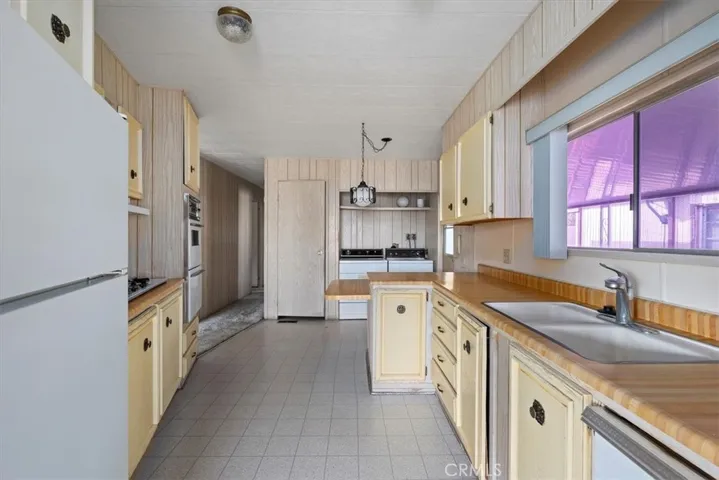 kitchen view from dining room