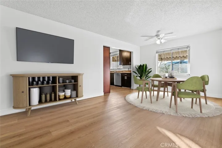 This Photo is virtually enhanced with staging.