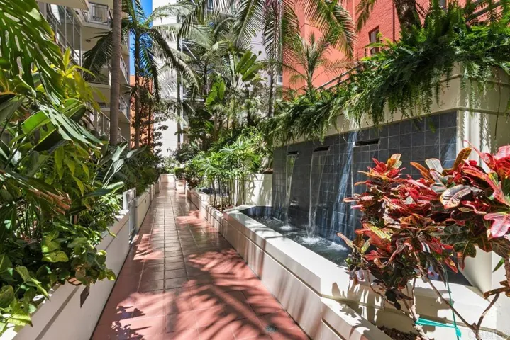 Water fall in Common Area
