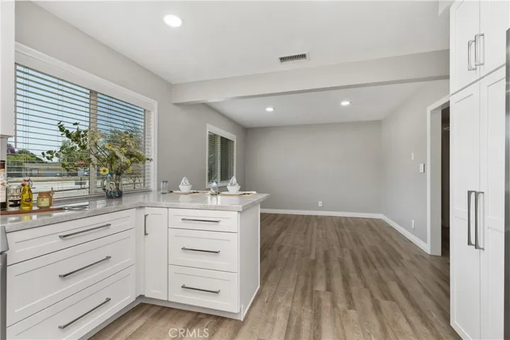 Kitchen view into Dining Room