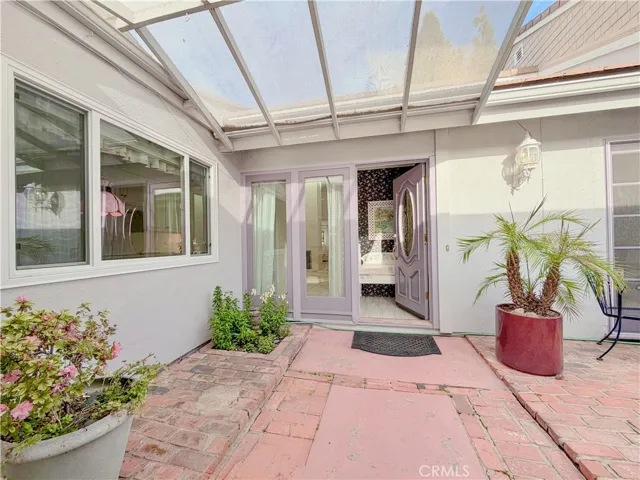 Front Door / Private Courtyard