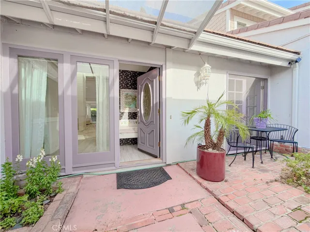 Front Door / Private Courtyard
