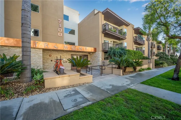 Front of the building