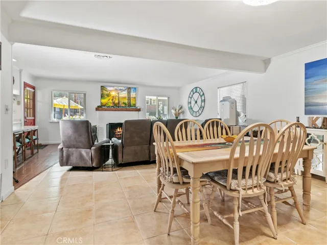 Dining room looking towards living room.