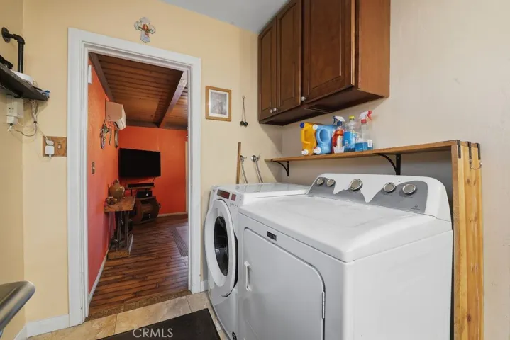 Laundry area