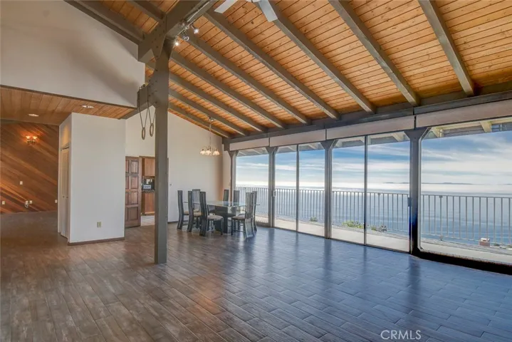 On this day of shooting the photos, the fog was rolling in, but you can still make out the tip of Catalina Island!