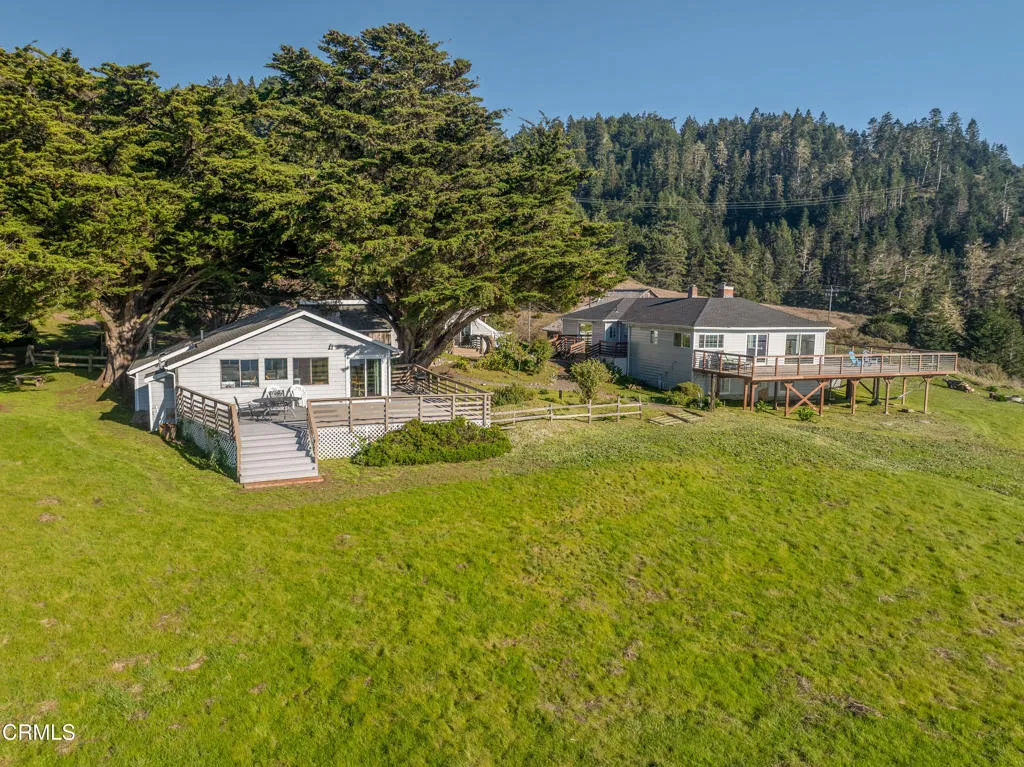 Saddle Point Property Aerial View
