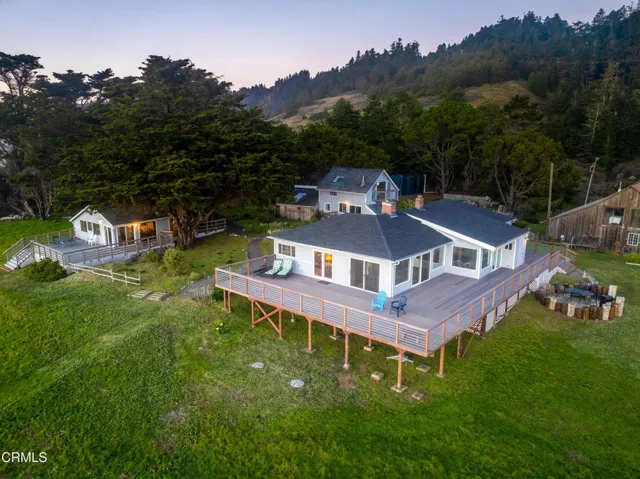 Saddle Point Aerial of Homes
