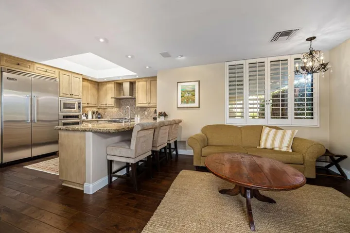 Family Room and Kitchen