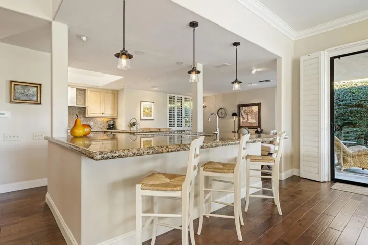 Kitchen with Bar Seating