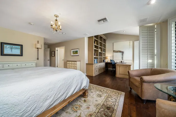 Reverse View of Primary Bedroom & Office