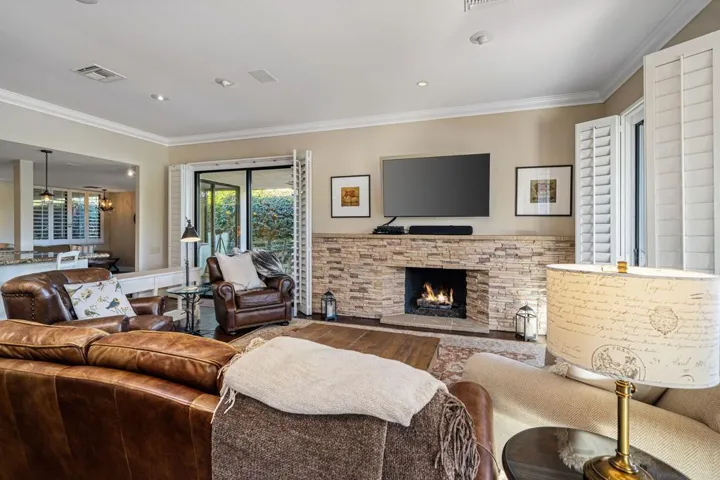 Living Room Looking Back Toward Kitchen