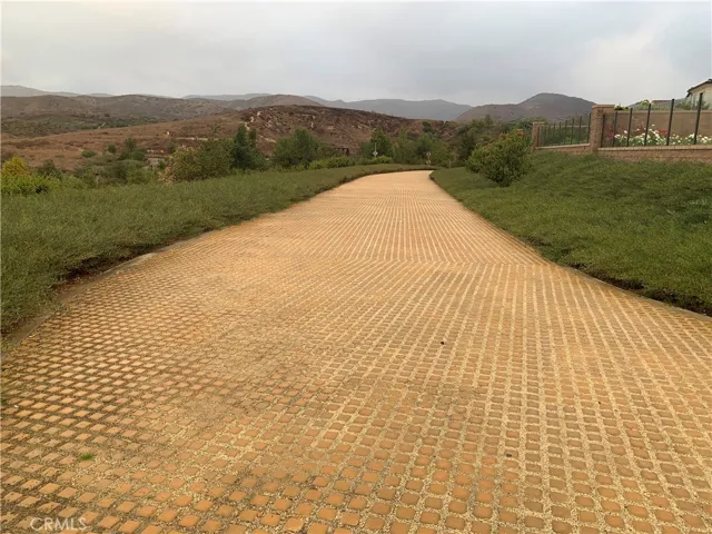 walking trail behind the house