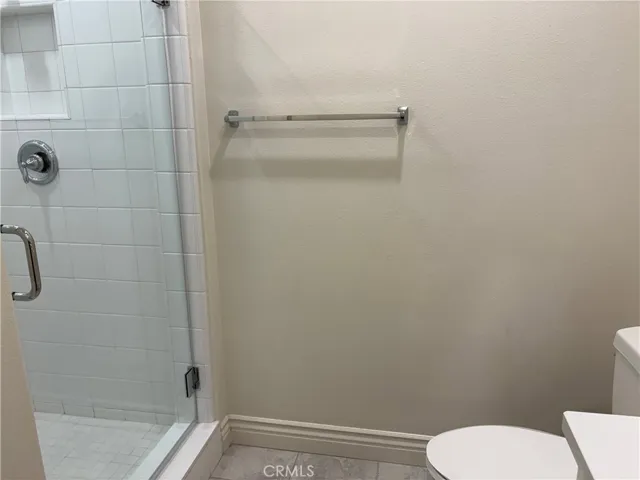main floor bathroom with a shower
