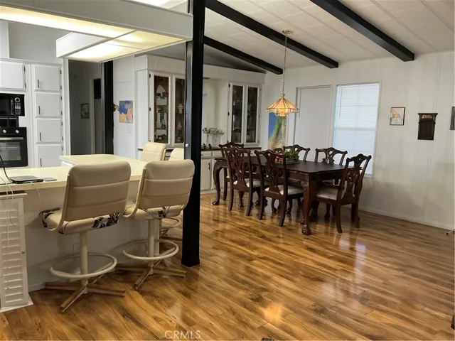Kitchen open to Living room