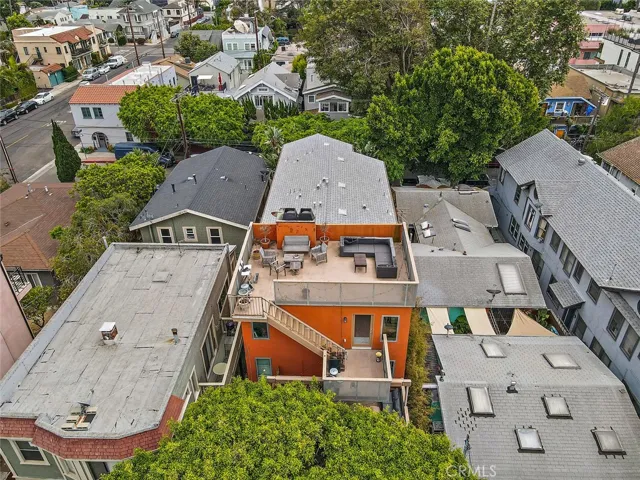 Rooftop deck with beautiful views