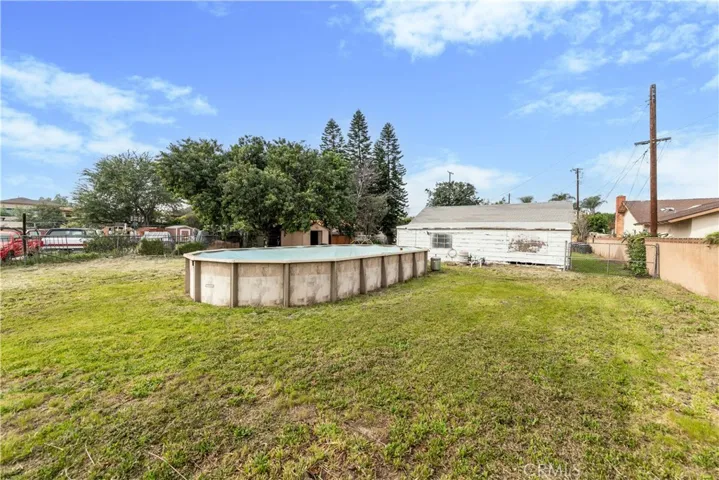 Rear yard