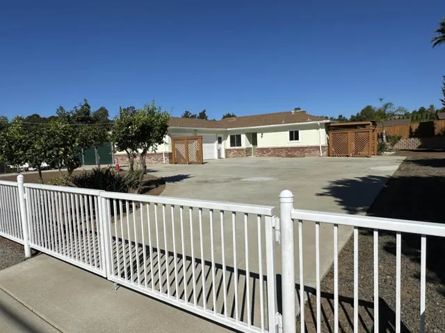 Fenced & Gated .37 acre lot