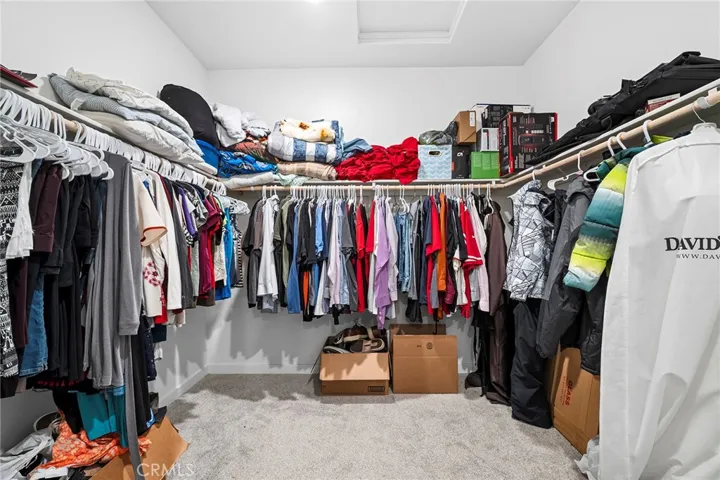 Large walk in closet