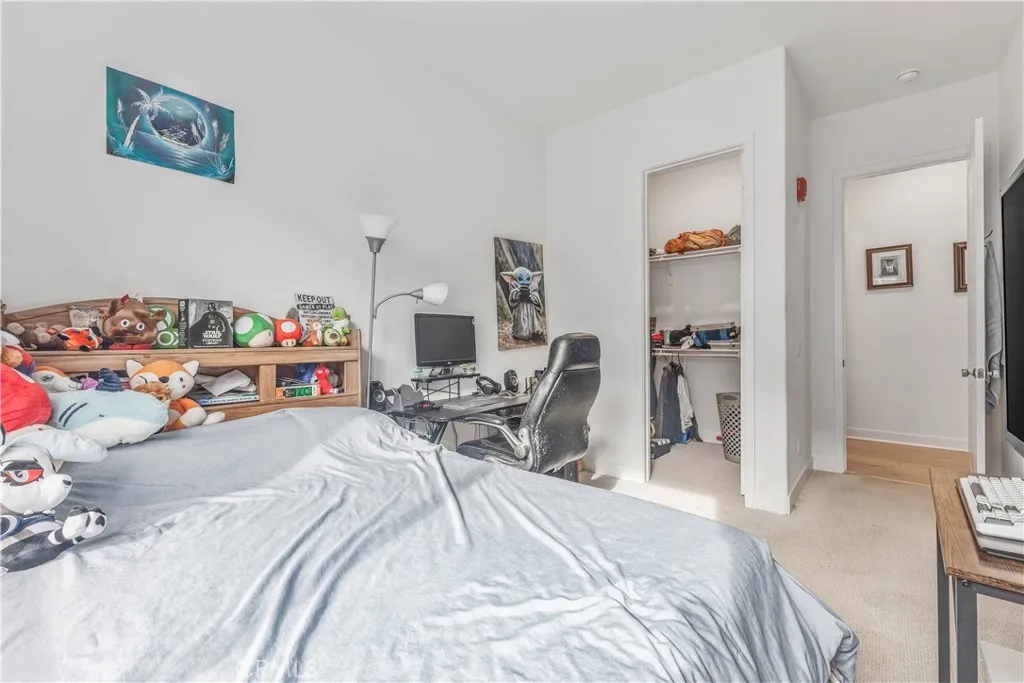 Third bedroom with walk-in closet