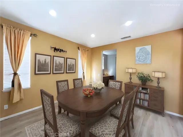 Virtually Staged Formal Dining Room