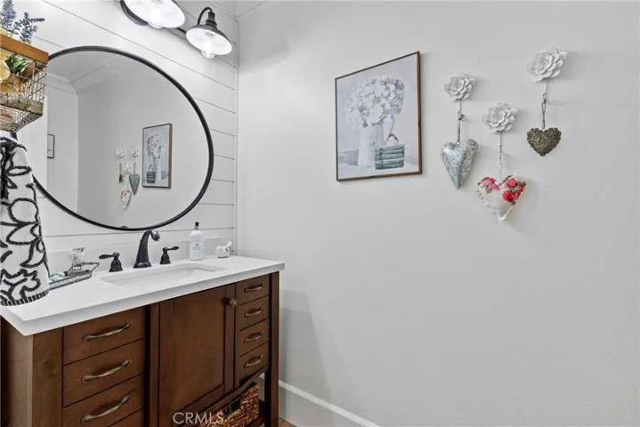 Downstairs half bath