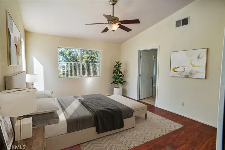 primary suite virtual staged