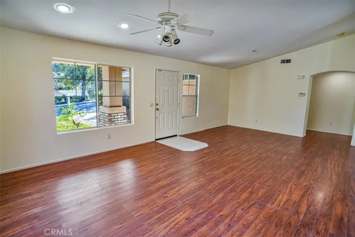 living room from dining