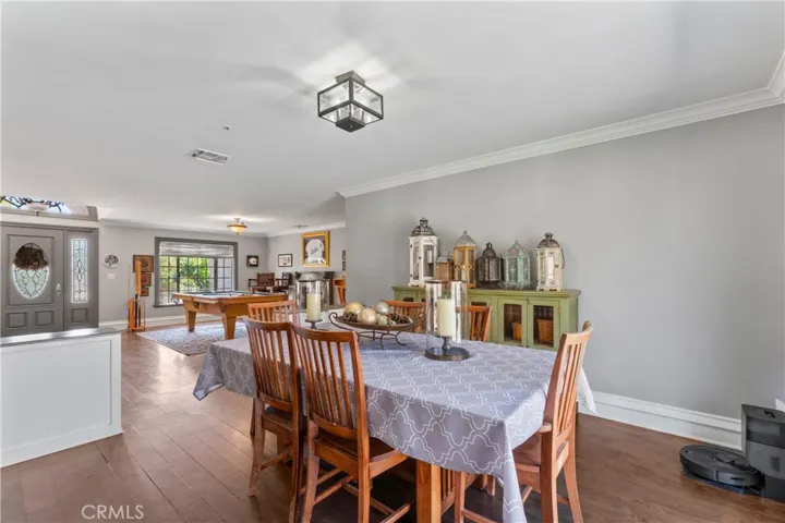 Dining Area (12'5" x 12'4" French Slider to Backyard