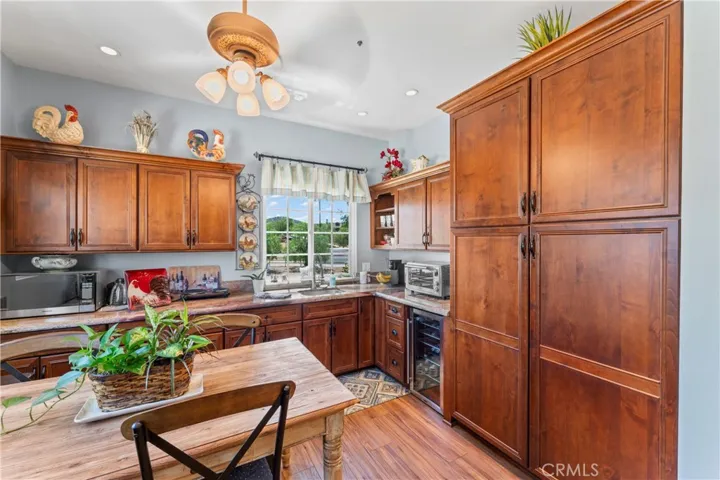 ADU- Kitchen Area-Full size refrigerator and small wine refrig.