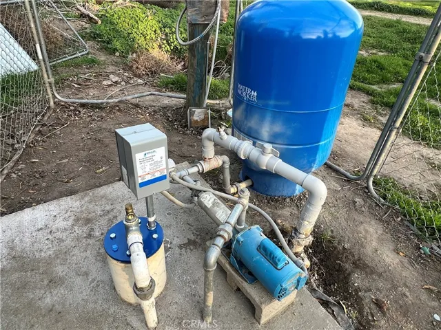 Main rebuilt well and new tank
