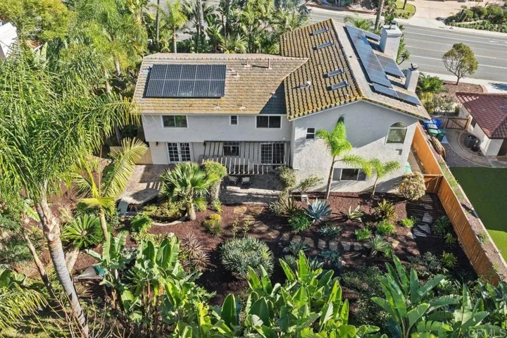 Aerial Backyard View