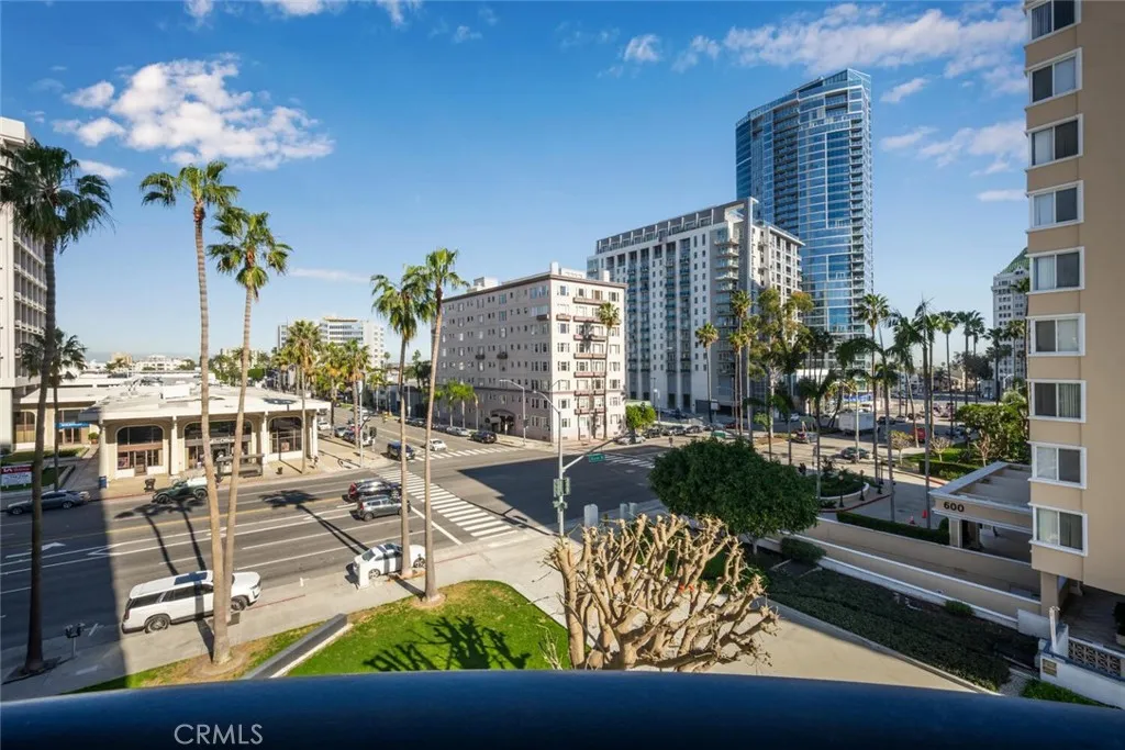 On a clear day, you can see the mountains from here as your senses soak up the bustling cityscape.