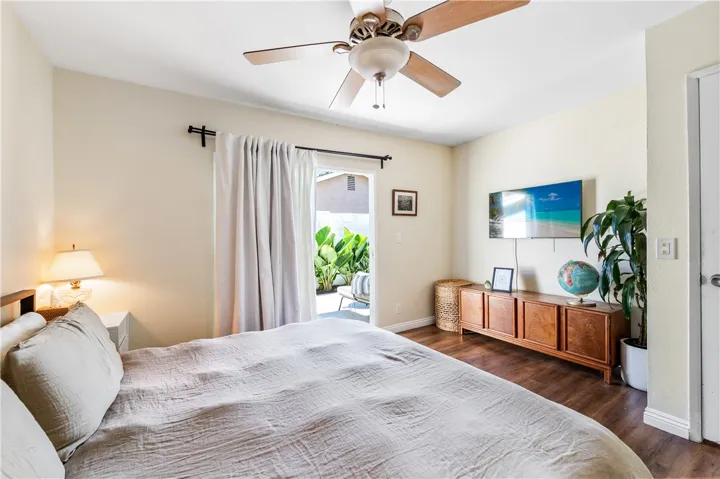 Each bedroom has a patio attached. Lovely