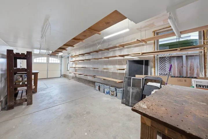 Two-Car Tandem Garage