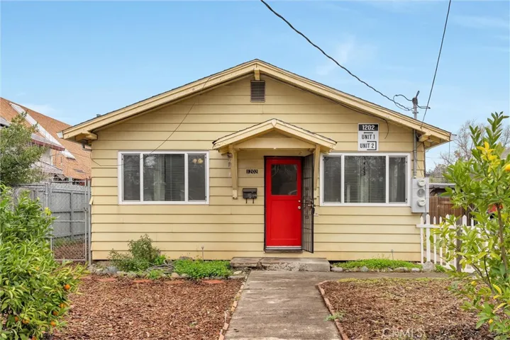 Front of unit 1/main house
