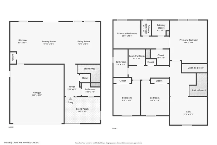 Floor plan - levels 1 & 2
