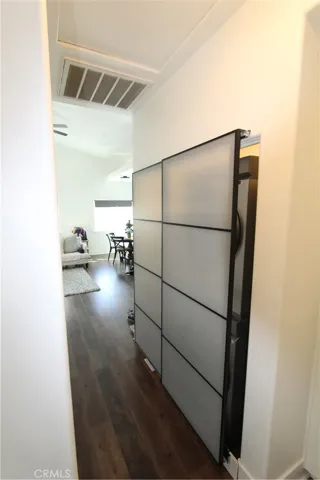 Laundry closet