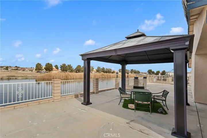 Covered Patio w/ Waterfront View