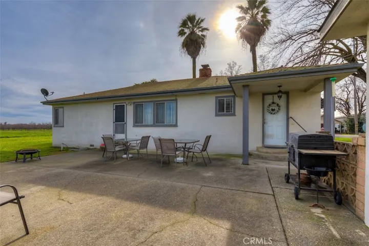 Back patio