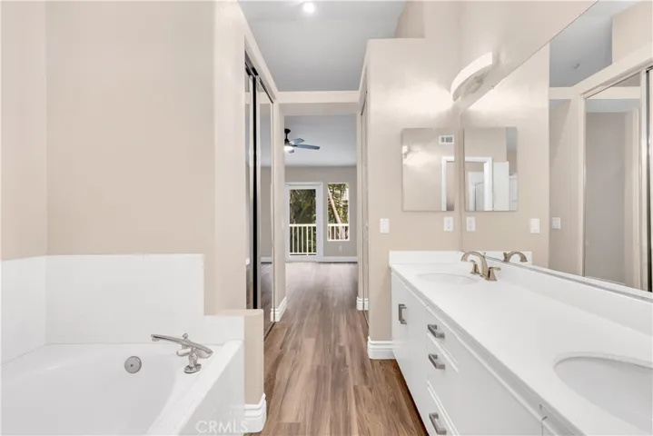 Another view of the primary bathroom.